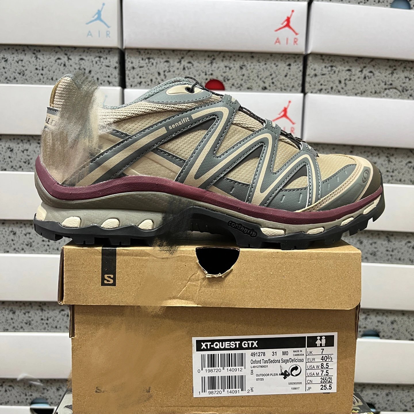 Brown gray 491278 36-46