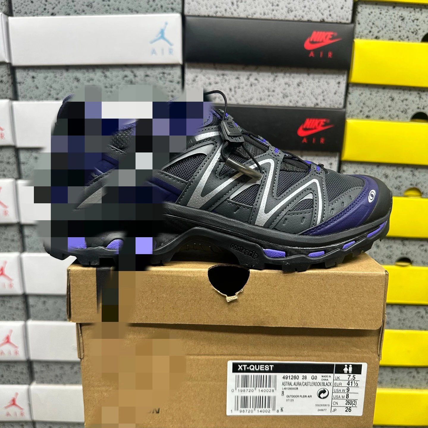 Black Purple 491260 36-46