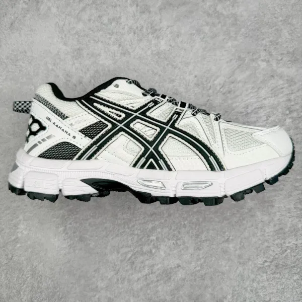 Asics Gel-Kayano 5 Beige Yellow Black Running Shoes - 9
