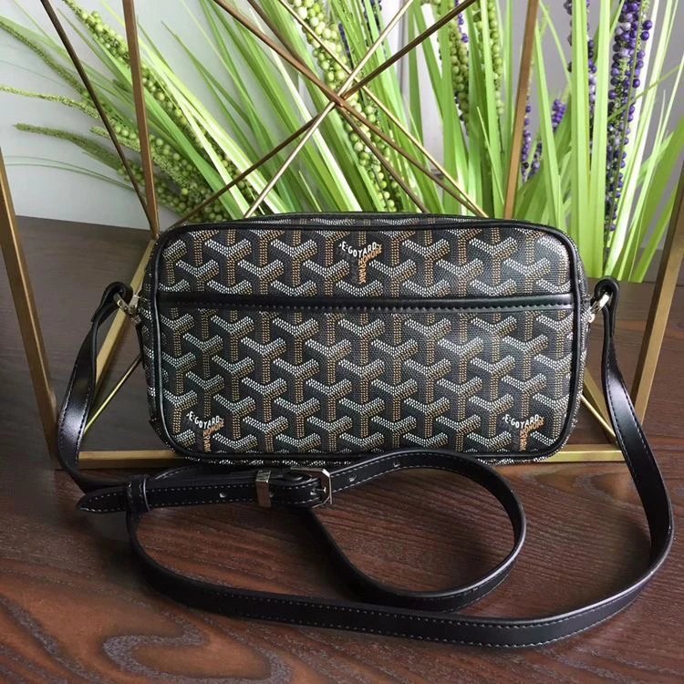 Goyard Saint-Louis PM Camera Bag Black Crossbody Bags - 4