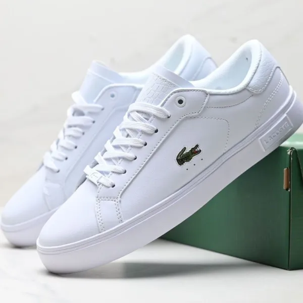Lacoste Carnaby Evo Black and White Sneakers - 6