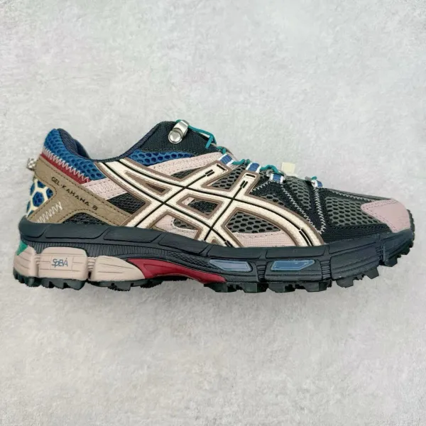 Asics Gel-Kayano 5 Beige Yellow Black Running Shoes - 3