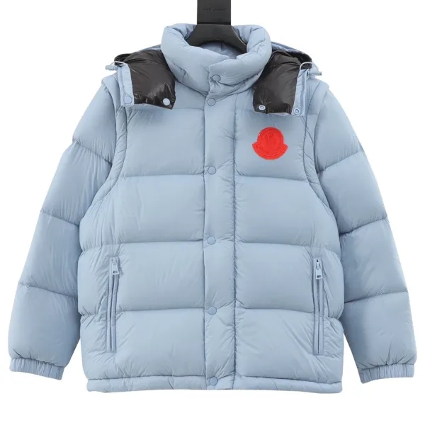 Moncler Maya Down Jacket Light Blue - 1