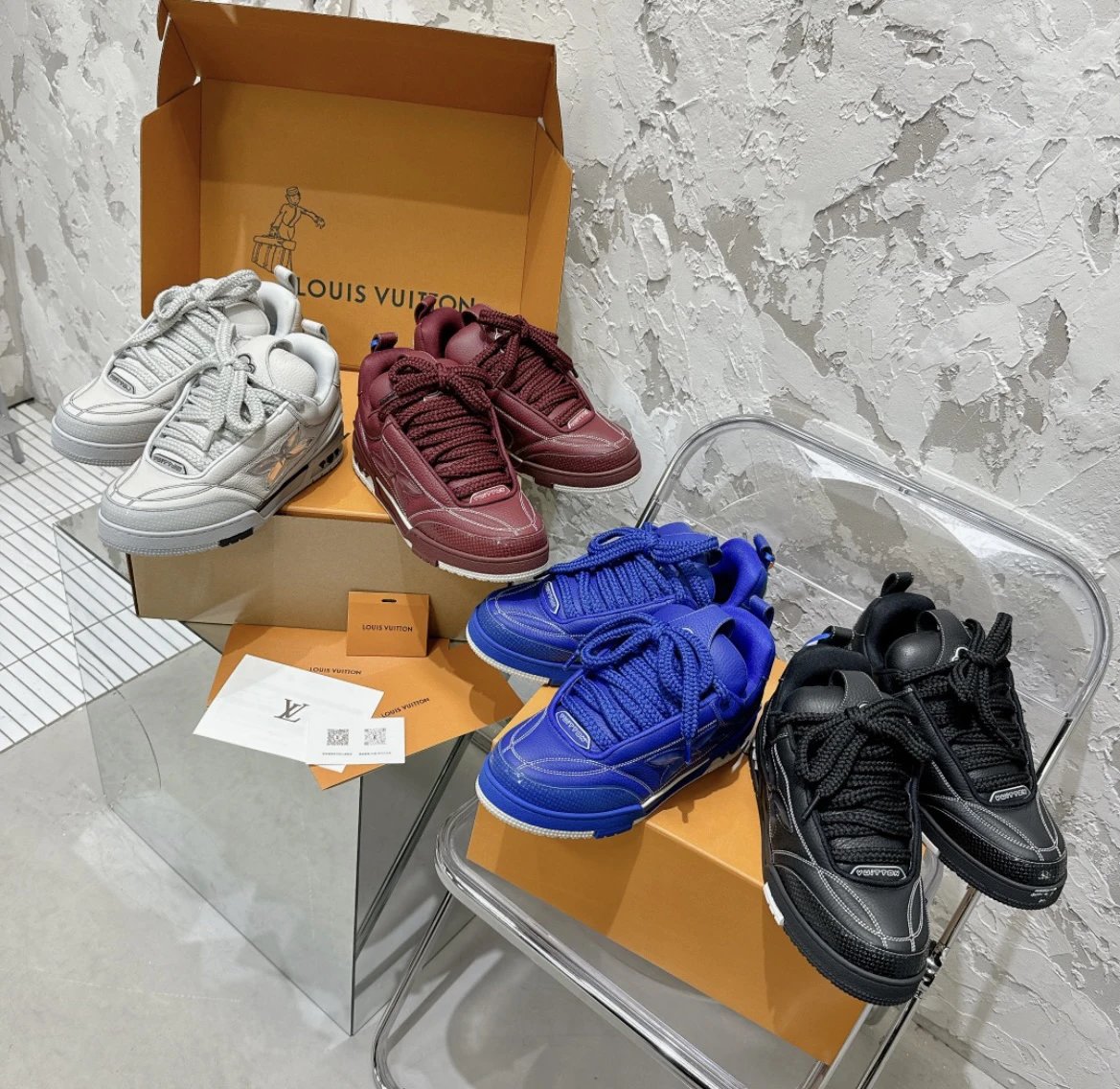 fs High-end. Floral print casual shoes