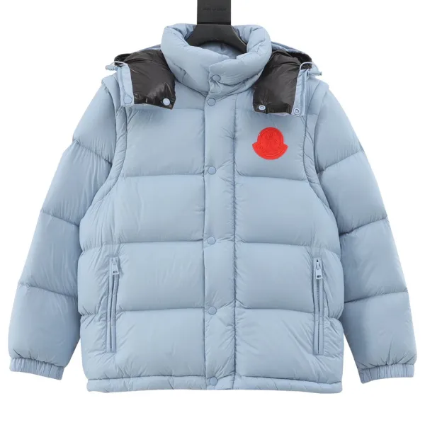 Moncler Maya Down Jacket Light Blue - 5