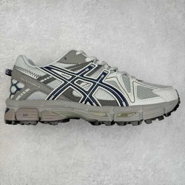 Asics Gel-Kayano 5 Beige Yellow Black Running Shoes - 14