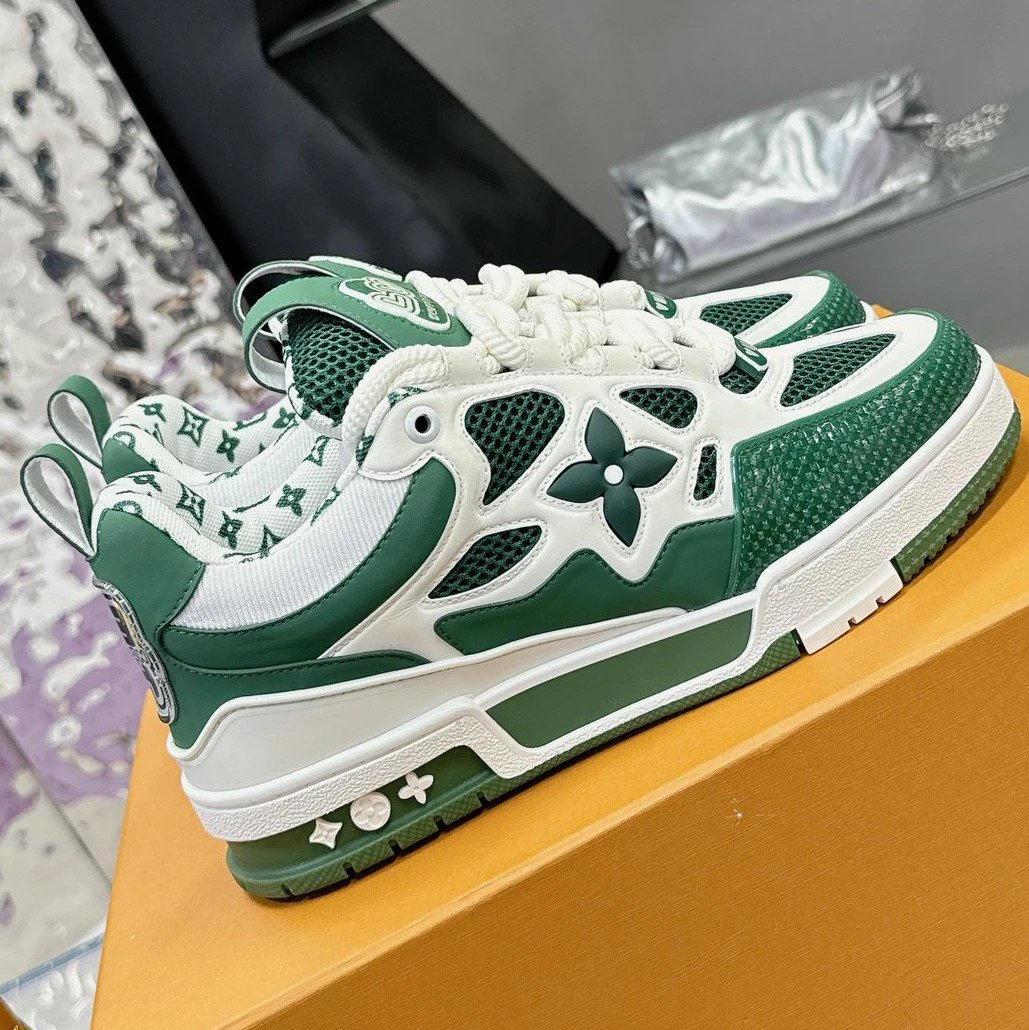 Louis Vuitton Archlight Green Monogram Sneakers