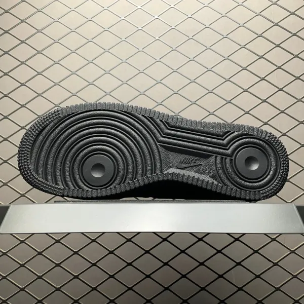 Nike Air Force 1 Low 'Snake Skin' Black Sneakers - 7