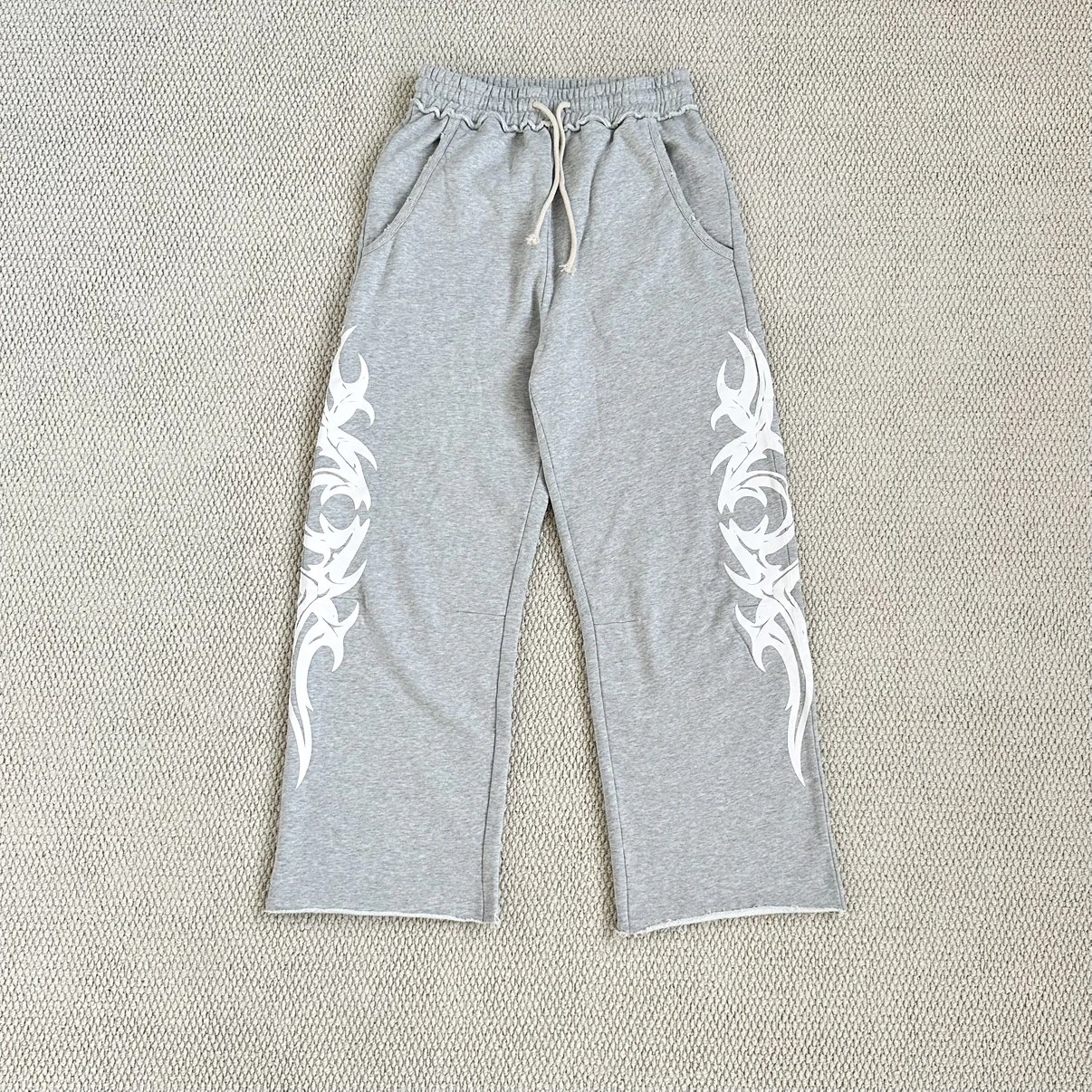 H-RV Flower Grey Horde Sports Pants