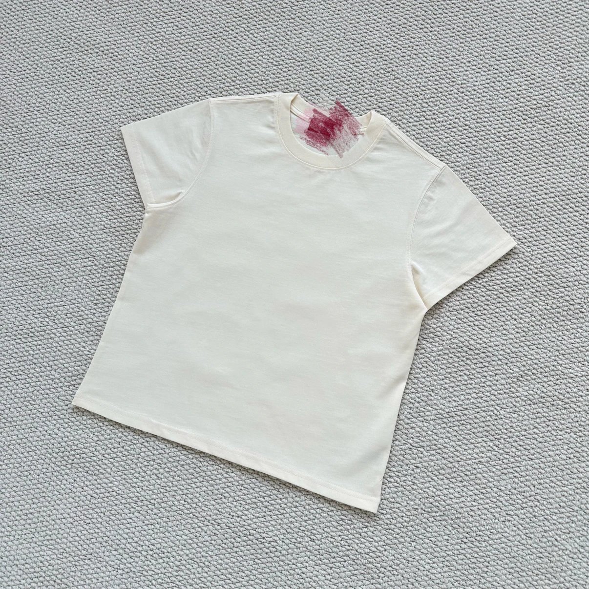 L-MU杏黄色光版基础Tee