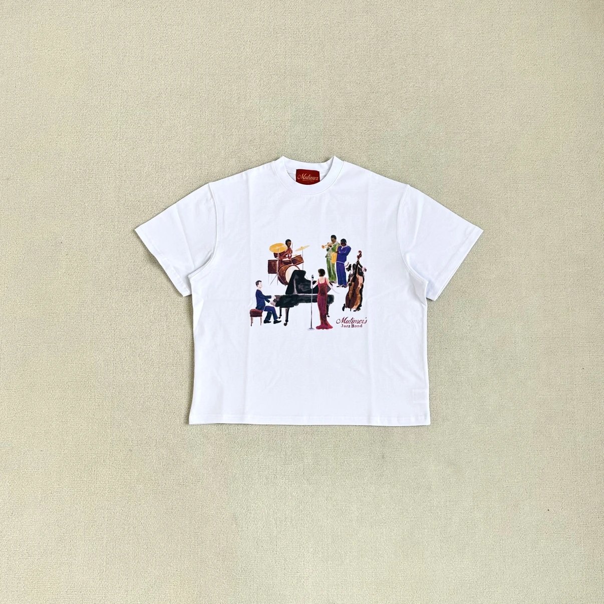 L-MU乐队短袖Tee
