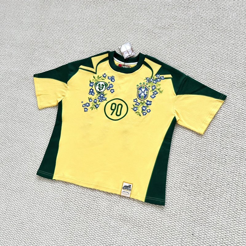（Vesc…Brazil Jersey Tee｜yellow/green）