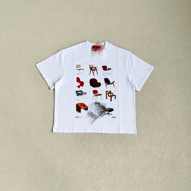 （Mutim.. Chair Tshirt ｜white）