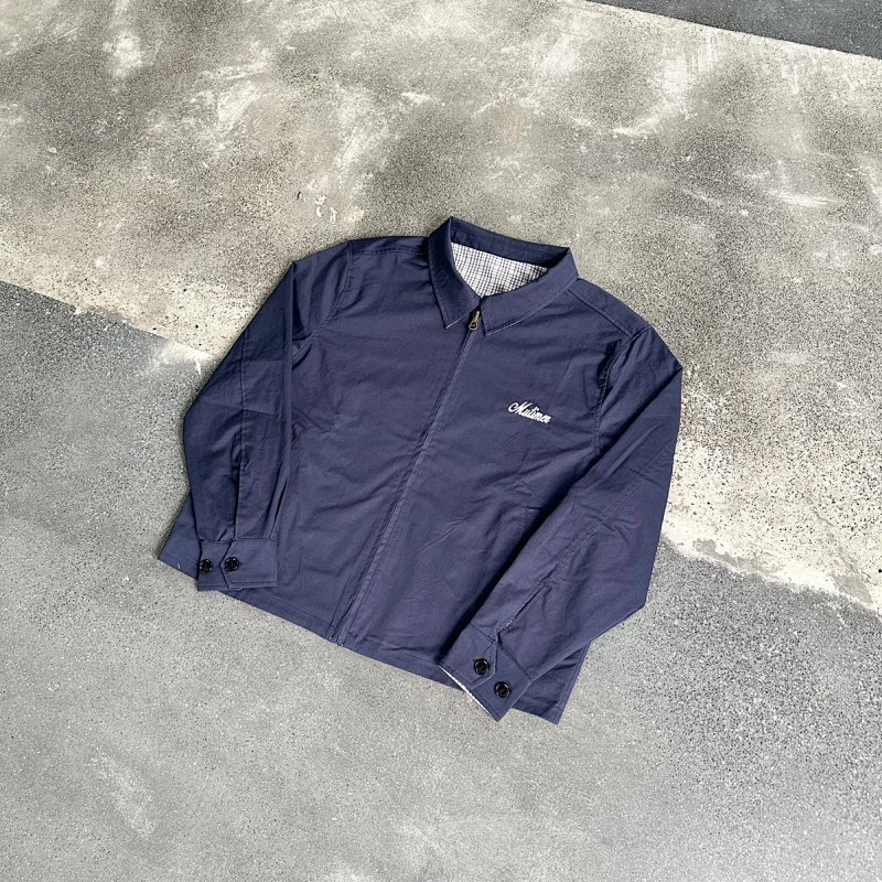 （Mutim..Reversable Harrington Jacket｜Blue）