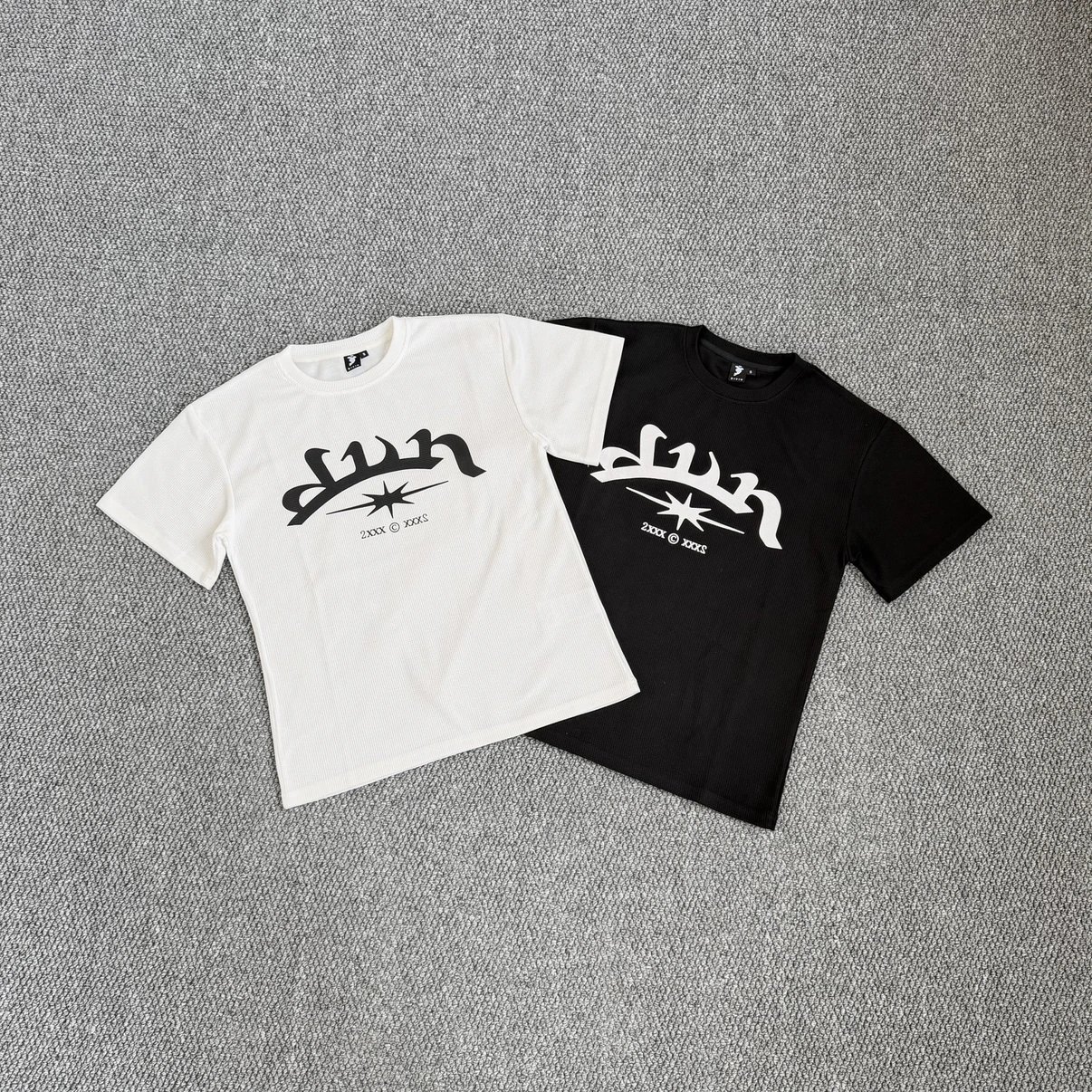Q-DD Waffle Double Color Short Sleeve T-shirt