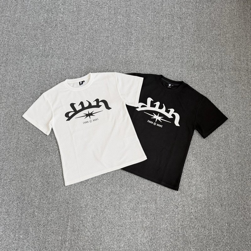 （Divin…Waffle T-Shirt｜white\black）