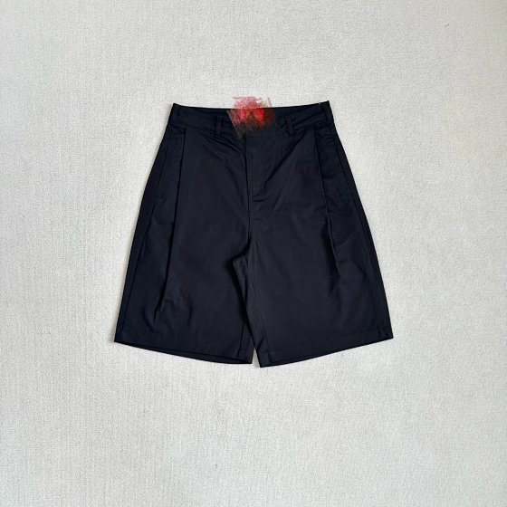 L-MT Black Flared Casual Shorts