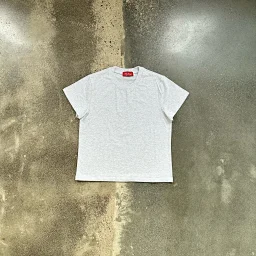 thumbnail for L-Mu Jagger Light Floral Gray Blank Tee