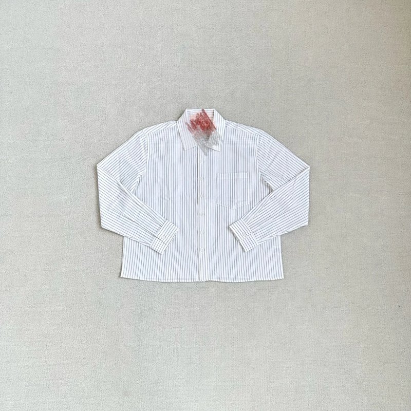 （Mutime.date night long sleeves shirt｜white）