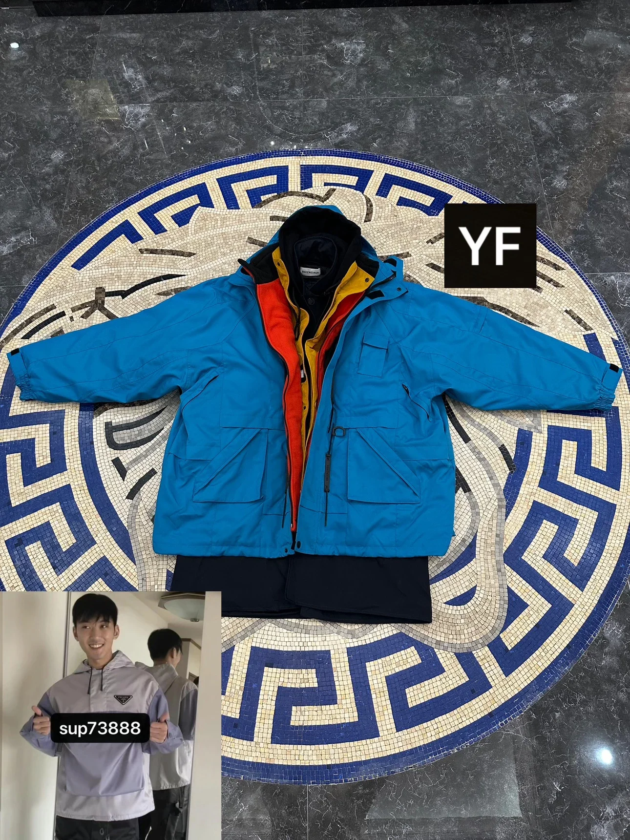 Balenciaga Chaqueta 7 Capas