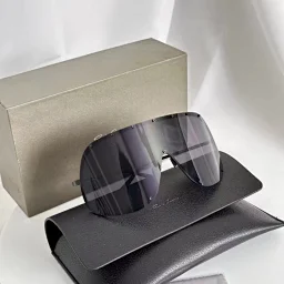 thumbnail for Rickowens 20ss ro sunglasses show sunglasses curved sunglasses fit the face foreign orders non-refundable and non-exchangeable