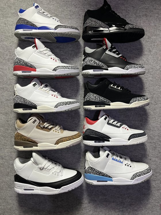 Air J @ ordan 3 Foreign Trade Edition
