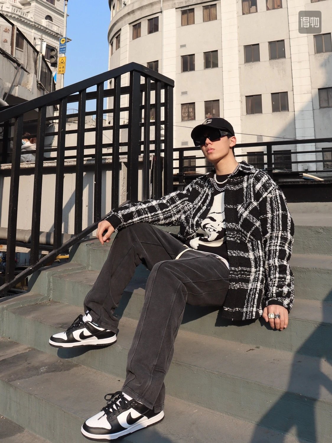  Dunk SB Low 黑白熊猫  4