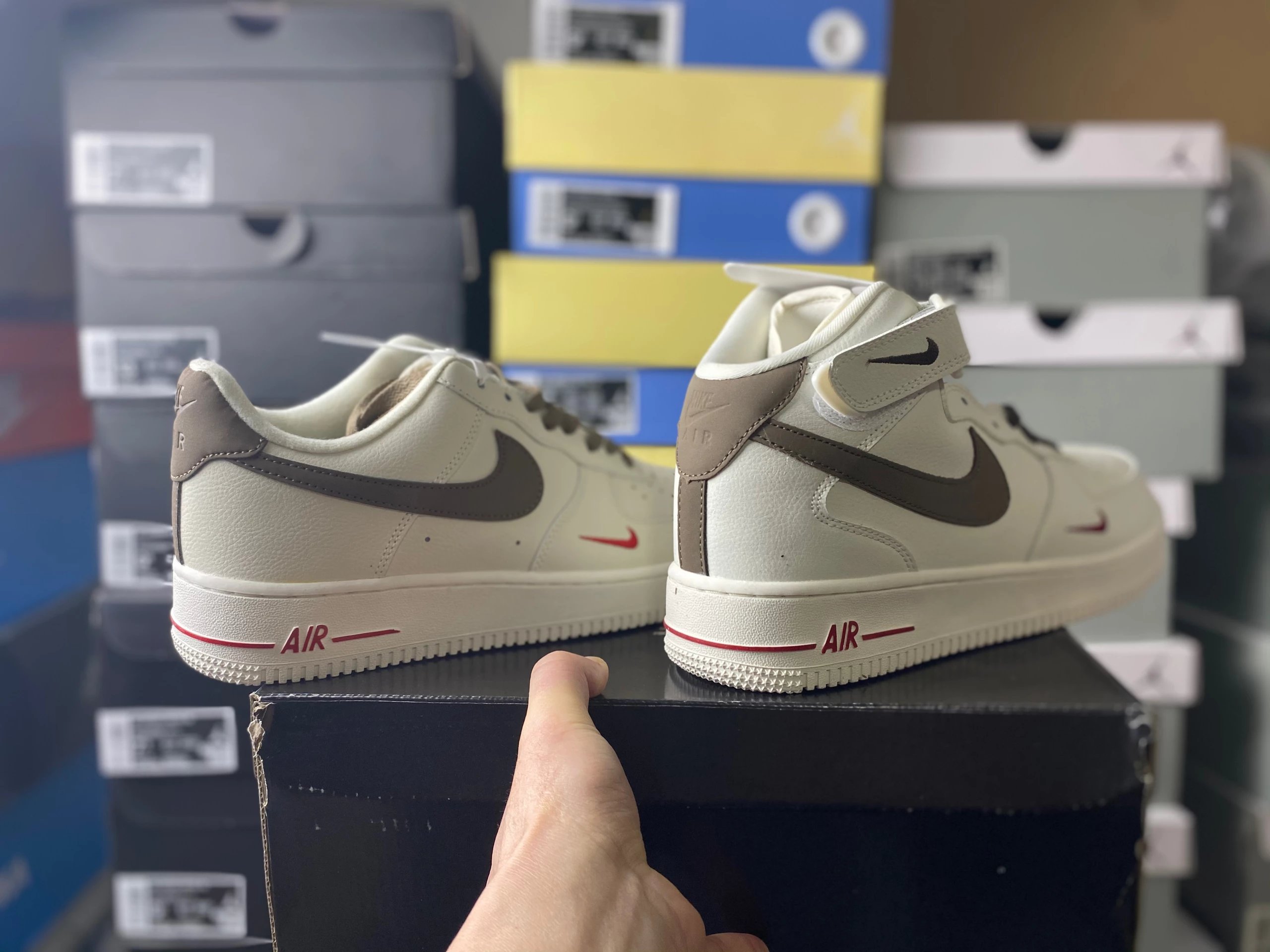 Air F @ rce 1 Milk Coffee Color