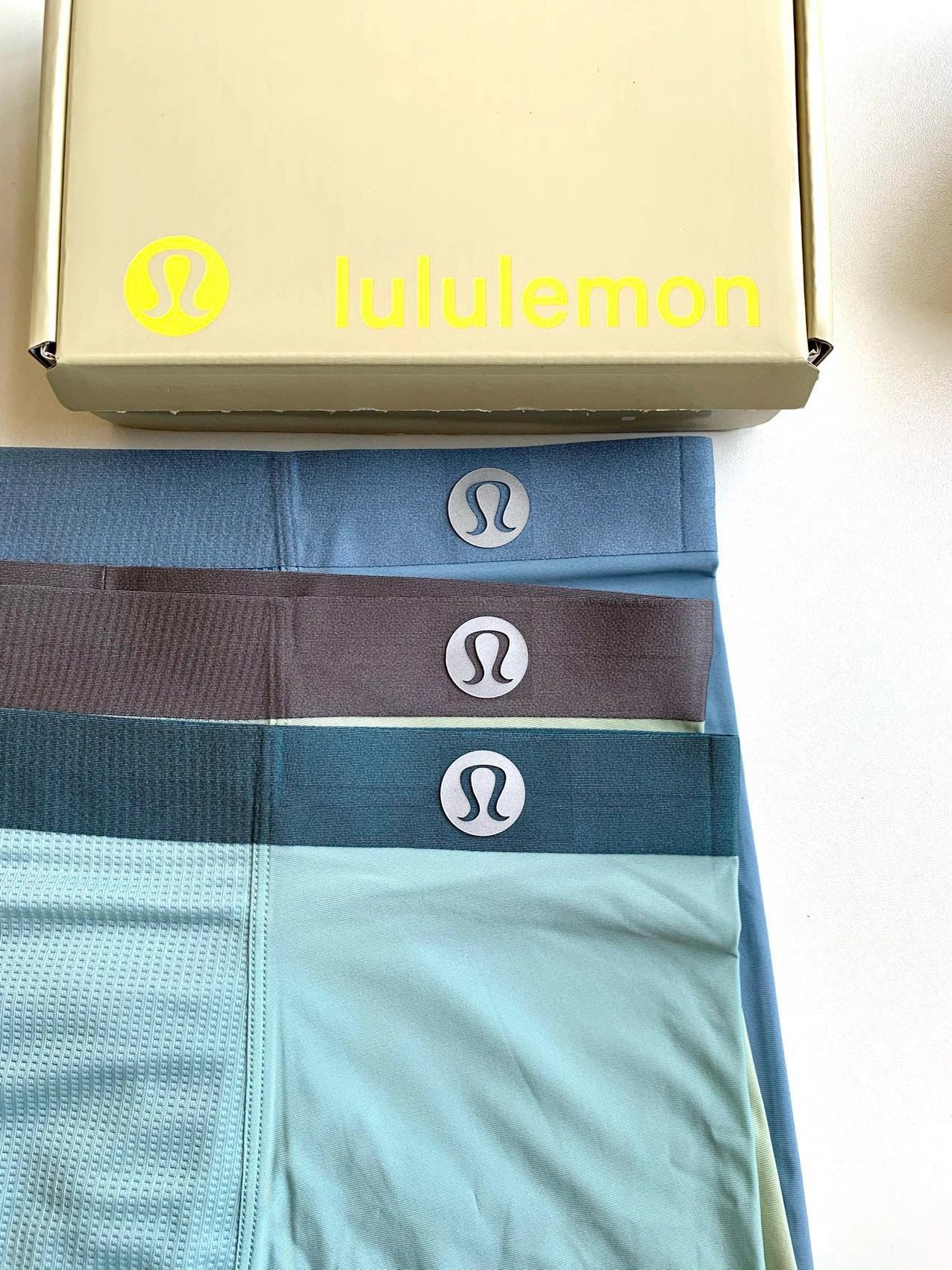Summer Lululemon men's seamless air-conditioned underwear
