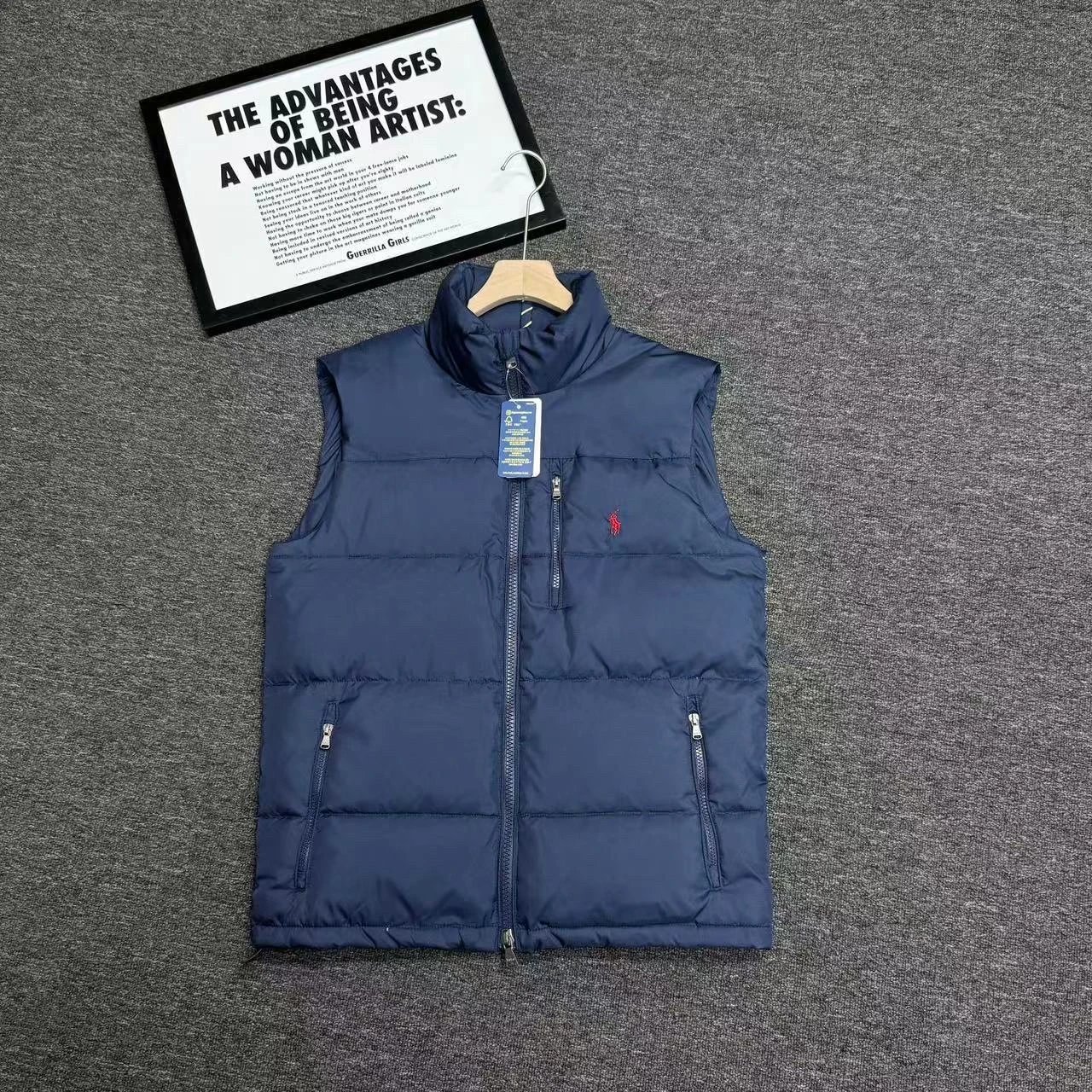 Puffer Vest - Blue