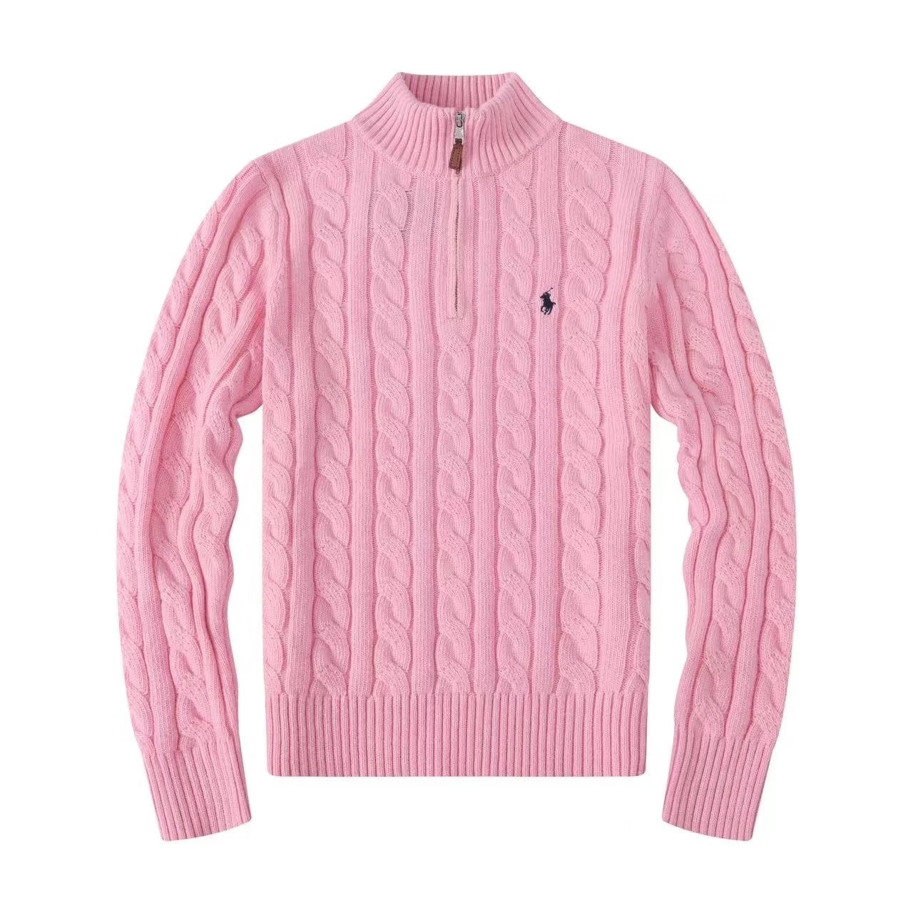 Turtleneck Sweater - Pink