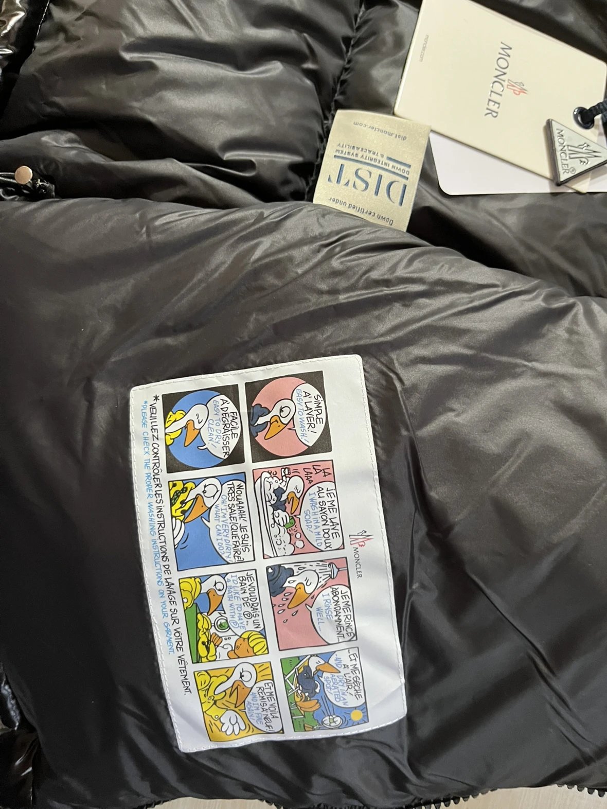 mon jacket 彩条羽绒服have NFC 4