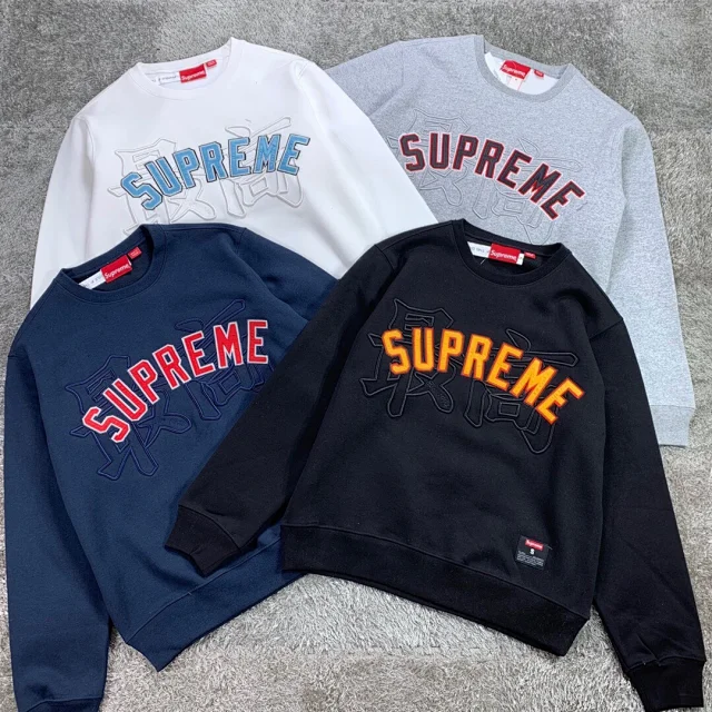 RARE Supreme Kanji crewneck - Size medium - VNDS - Depop