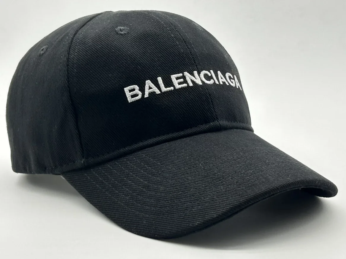 孤品BALENCIAGA刺绣棒球帽潮流时尚休闲帽硬顶粗纹舒适透气鸭舌帽男女