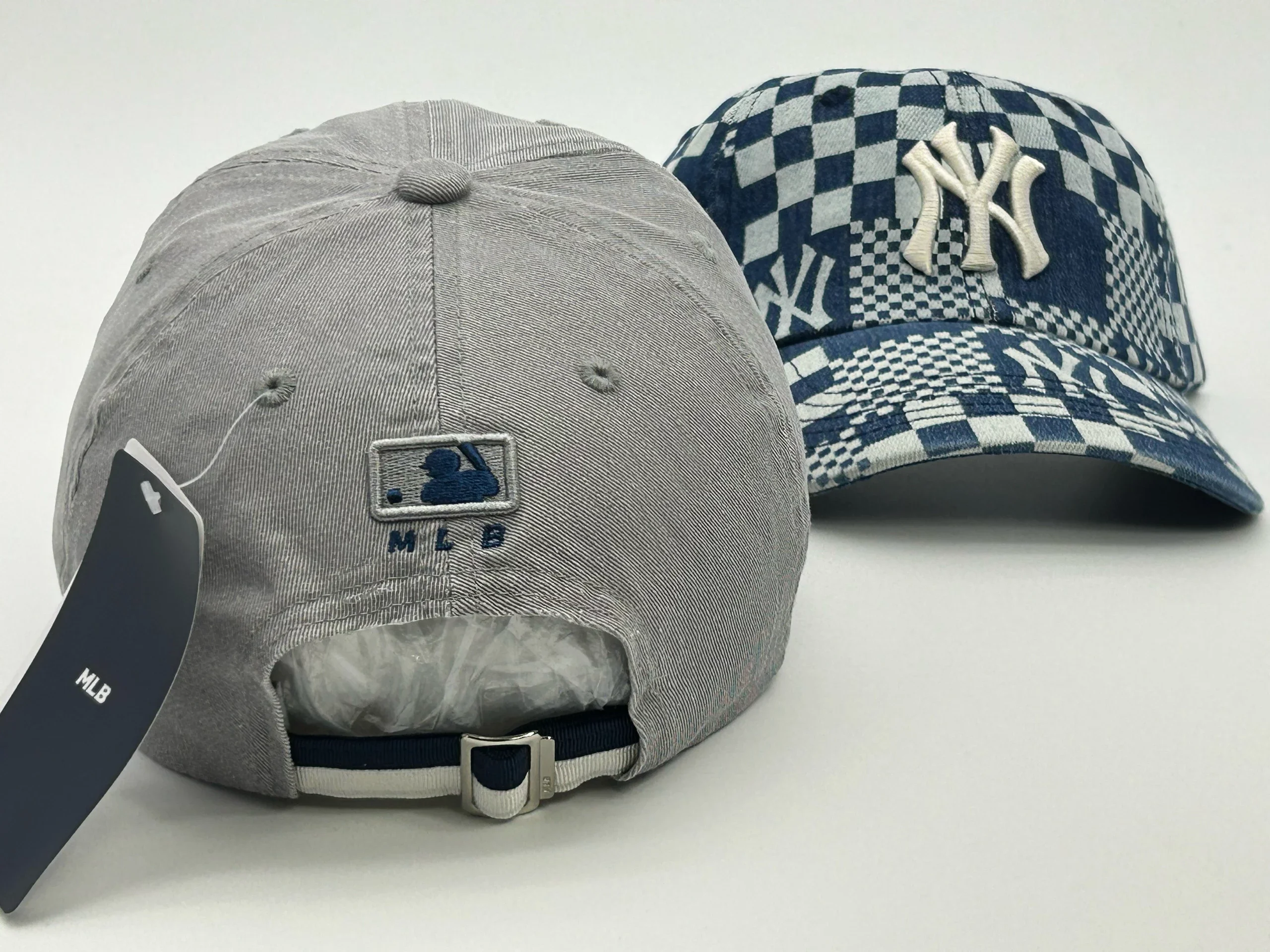 孤品正版MLB帽子春秋新款NY棒球帽潮流时尚YANKEES1903精美刺绣鸭舌帽中 