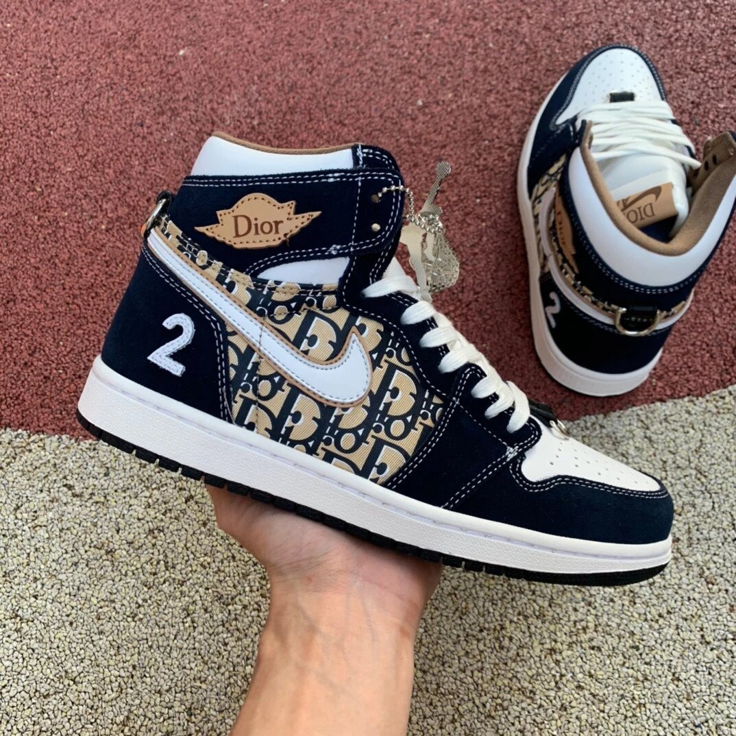 AJ1 Dior x Air Jordan1 AJ1迪奥联名 联名鞋款，Dior x Jordan Brand CD04