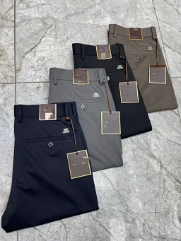 thumbnail for 福特男士商务休闲西裤TF潮流新品牌！2025春夏新款四面弹，直筒修身版型腰头带弹力，面料结实，有精梳棉+莱赛尔成份，手感细腻！抗皱免烫 高品质 有42