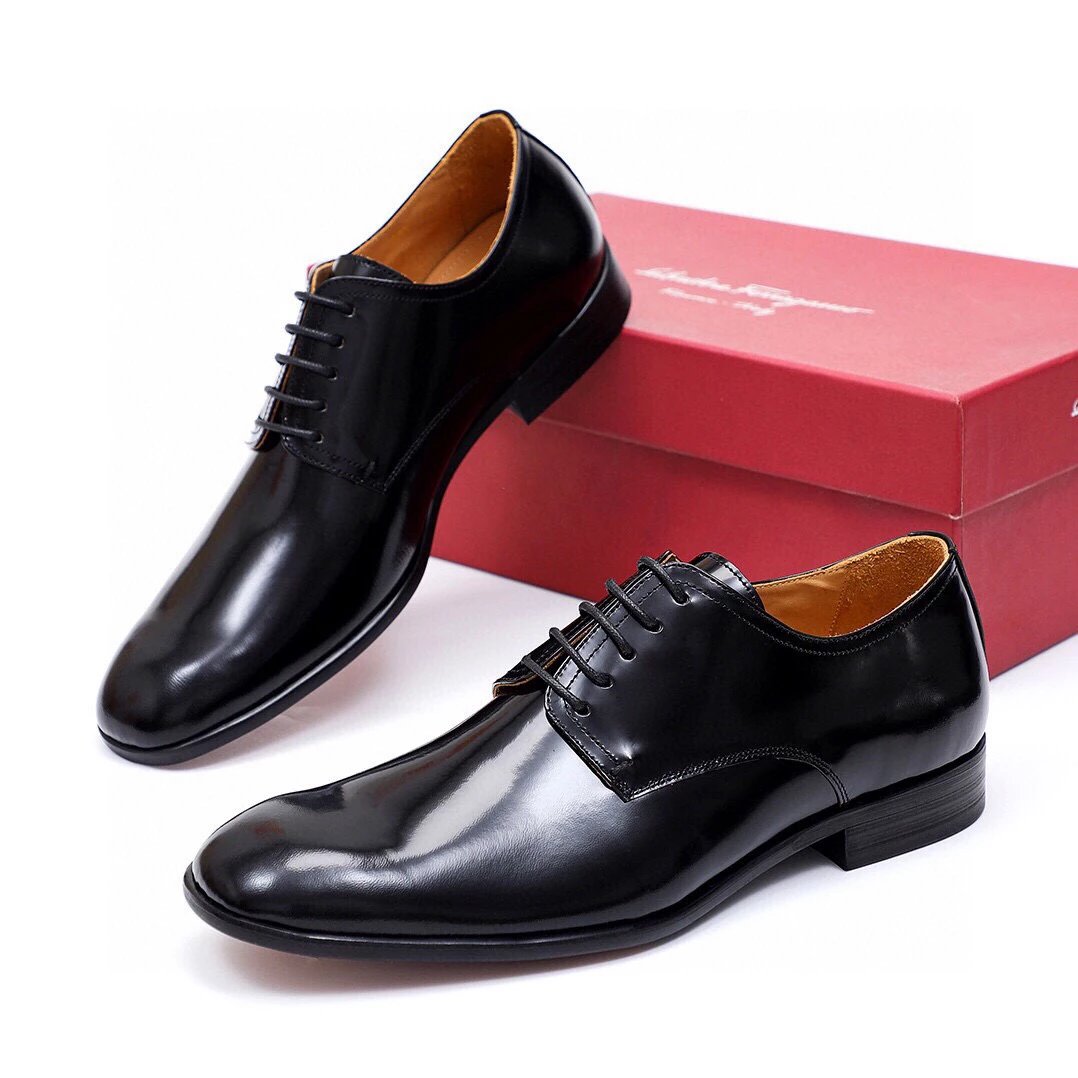 Mujia Men's Formal Men's Shoes 2023 Spring/Summer New Collection: Open Edge Beaded Cowhide, Water Stained Cowhide, Inner Size Regular Leather Shoe Sizes
