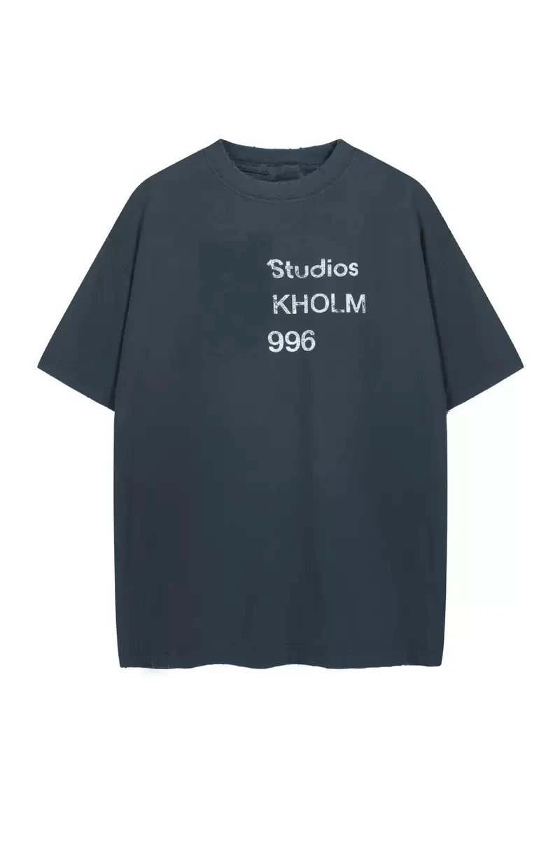 Acne Studios Bear Print Black Oversized T-Shirt