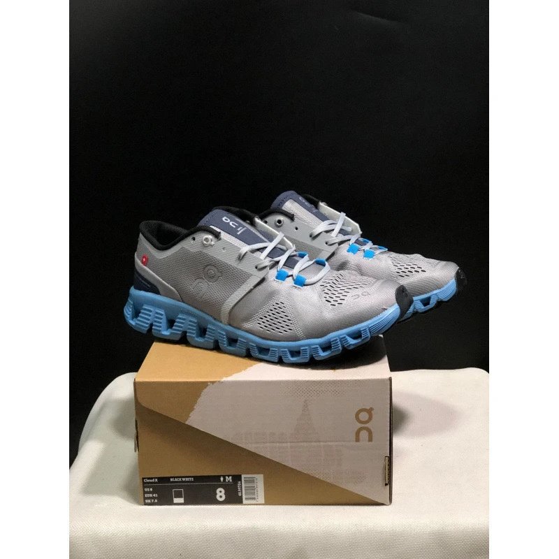 On Cloudmonster White Green Casual Running Shoes