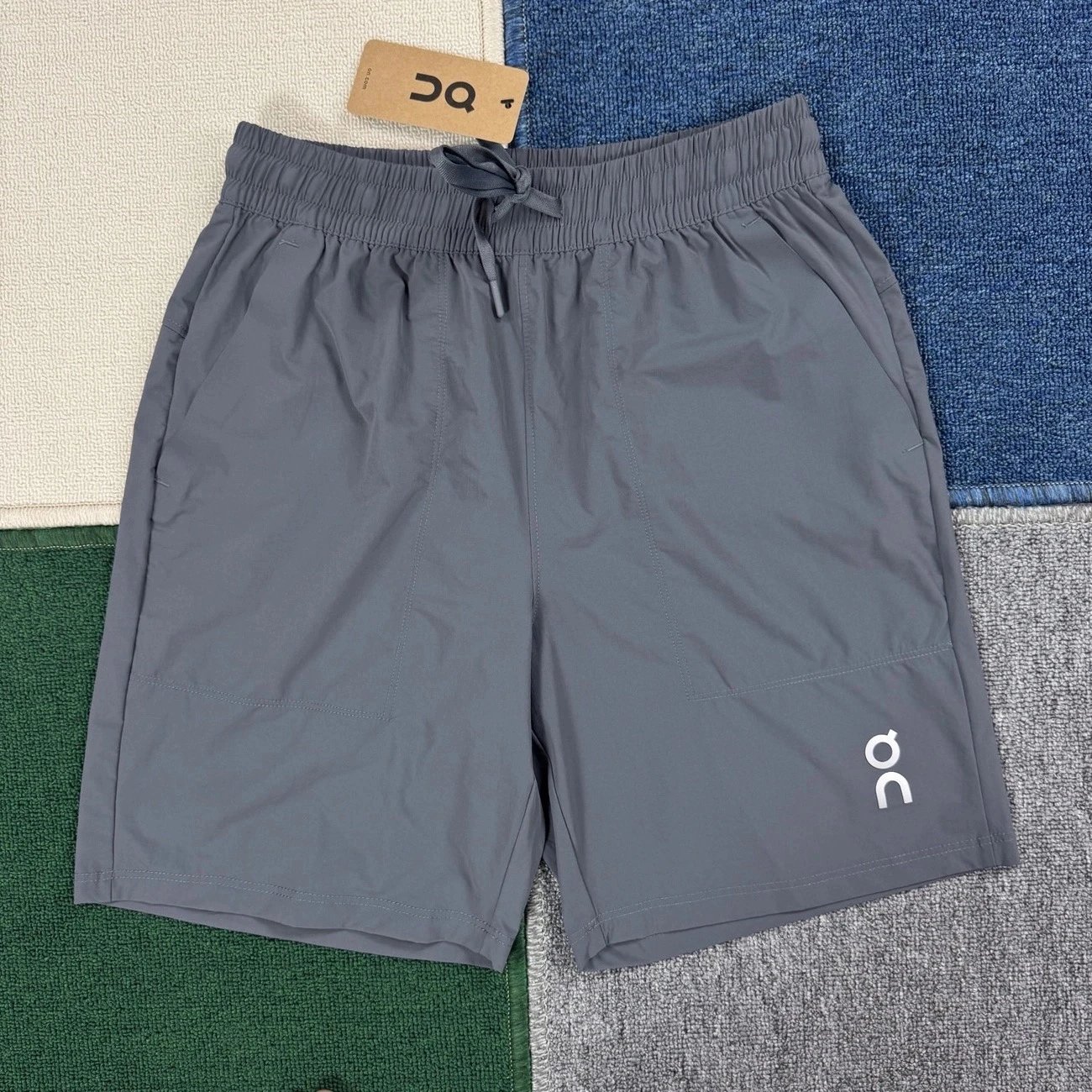 On Running Flow Gray Performance Shorts