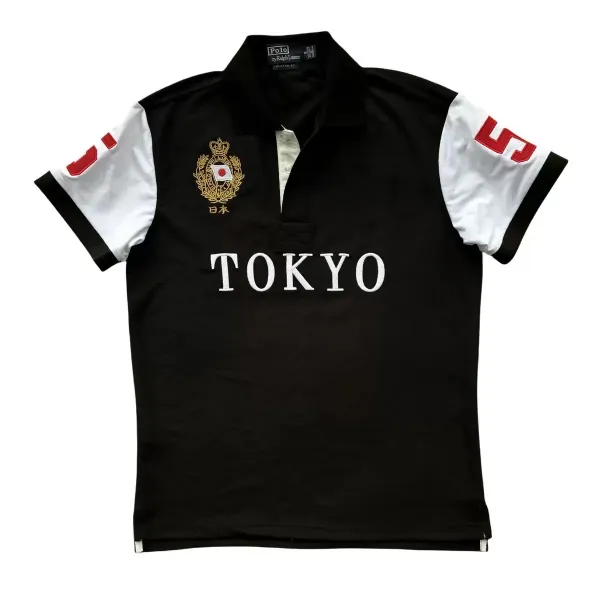 Polo Ralph Lauren Tokyo Edition Black/White Polo - 1