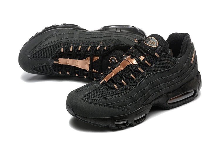 Nike Air Max 95 Grey Red Black Sneakers - 4