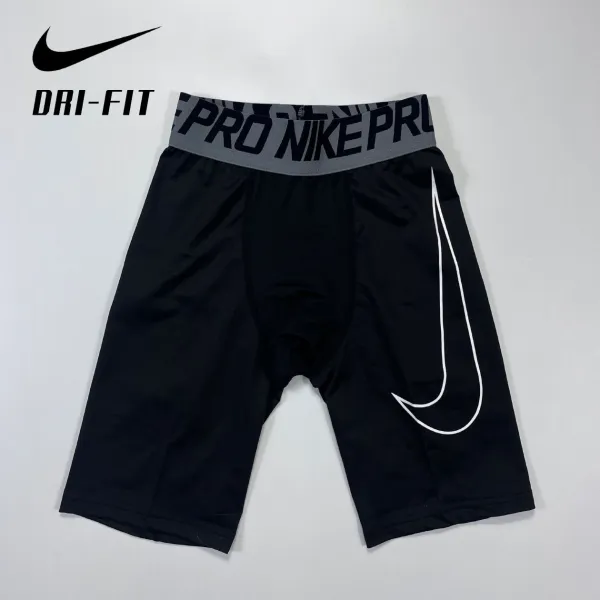 Nike Pro Dri-FIT Black Compression Shorts - 1