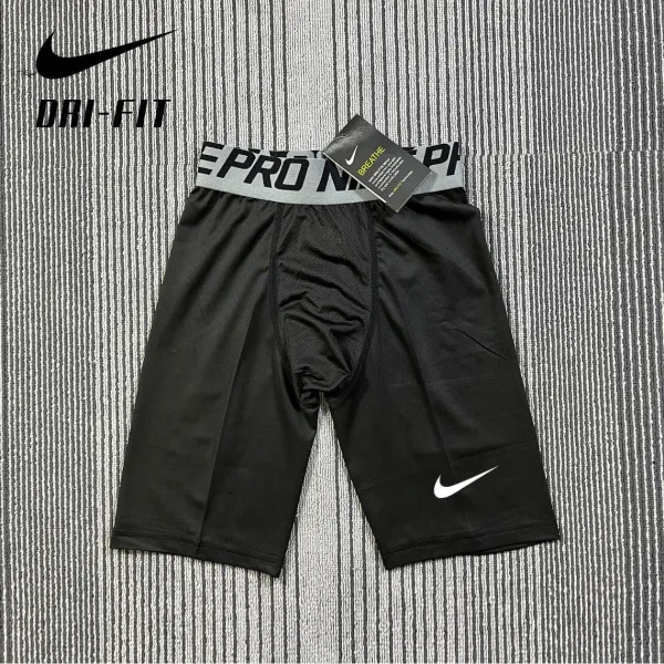 Nike Pro Dri-FIT Black Compression Shorts - 1