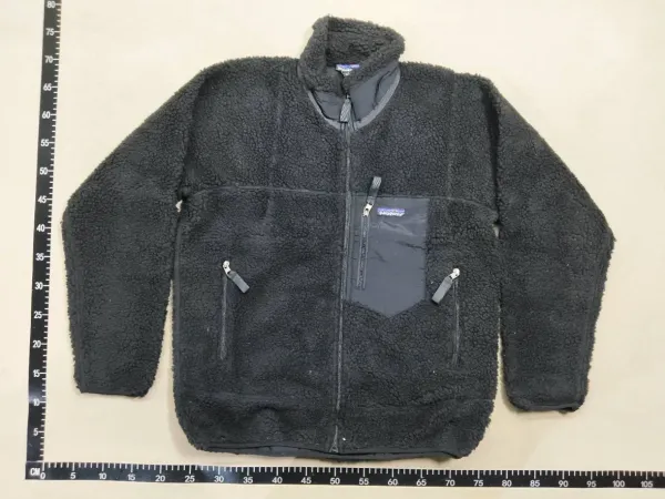 Patagonia Better Sweater Fleece Jacket Beige with Olive Green Accents Outerwear - 5