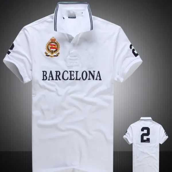 Ralph Lauren Polo Barcelona White Polo - 1