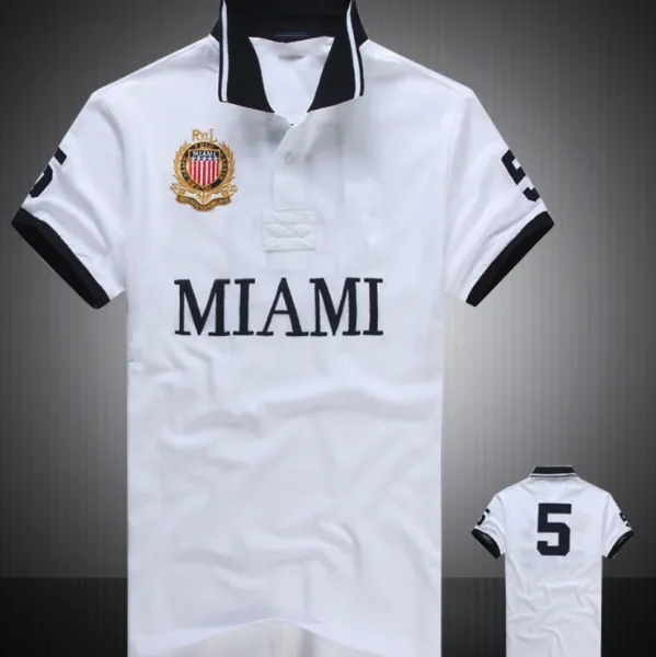 Ralph Lauren Miami Polo White/Black - 1