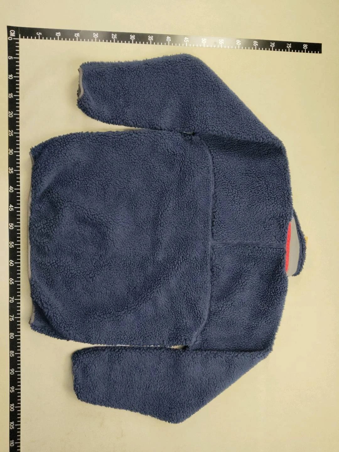 Patagonia Better Sweater Fleece Jacket Beige with Olive Green Accents Outerwear - 4