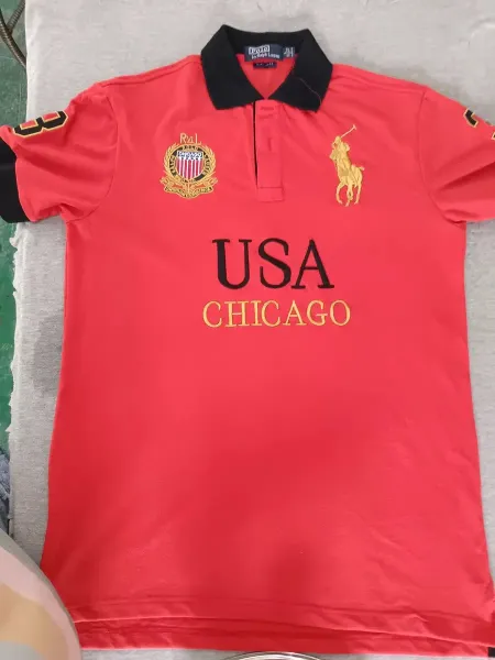 Dubai U.A.E. Embroidered Polo Black - 16